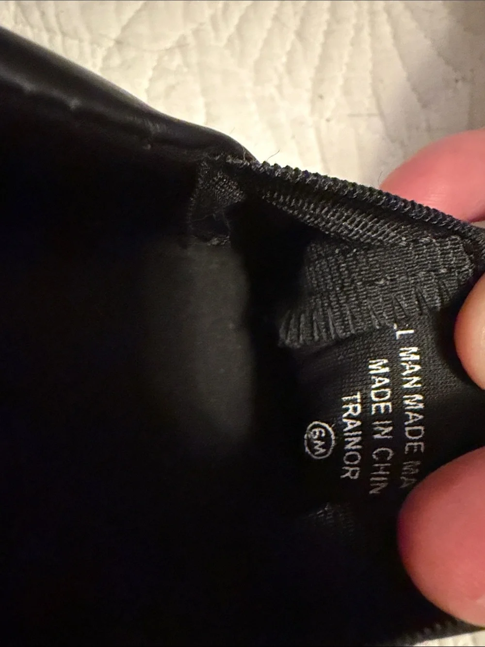 Women’s Black Slip-On Loafers Size 6